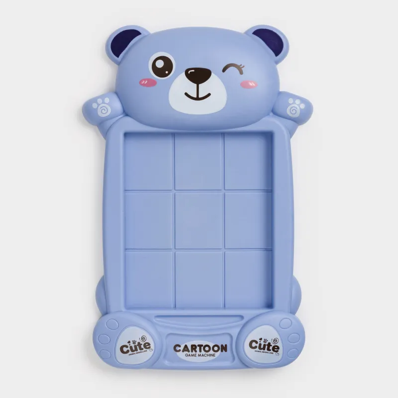 Игра-головоломка, 19 см, развивающая, пластик, синяя, Мишка, Bear, image-6
