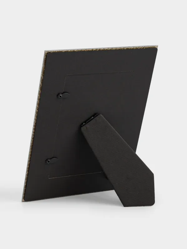 Фоторамка, 17х23 см, стекло, золотистая, Золотистые линии, Actress, image-4