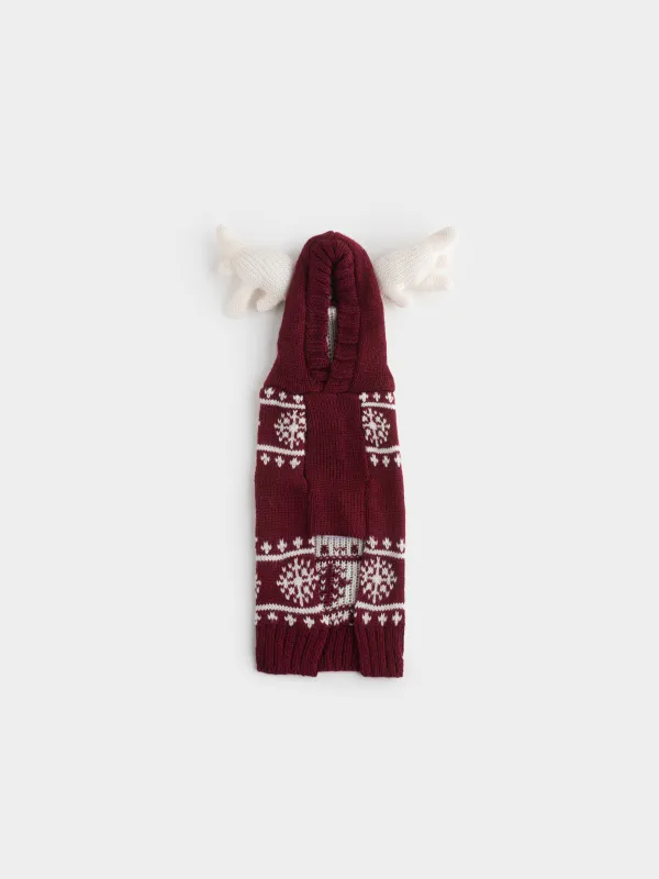 Свитер для животных с капюшоном и принтом Олени, Fashion pet, image-0