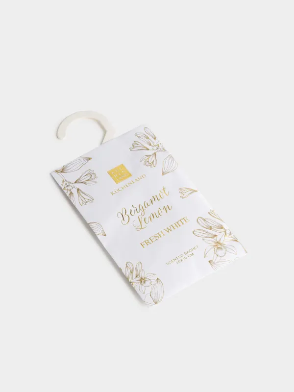 Саше ароматическое, подвесное, Bergamot Lemon, Fresh white, image-1