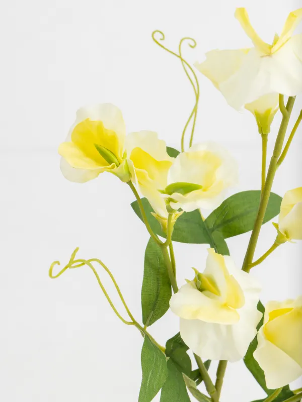 Ветка декоративная, 70 см, пластик/полиэстер, Желтый лизиантус, Flower garden, image-2