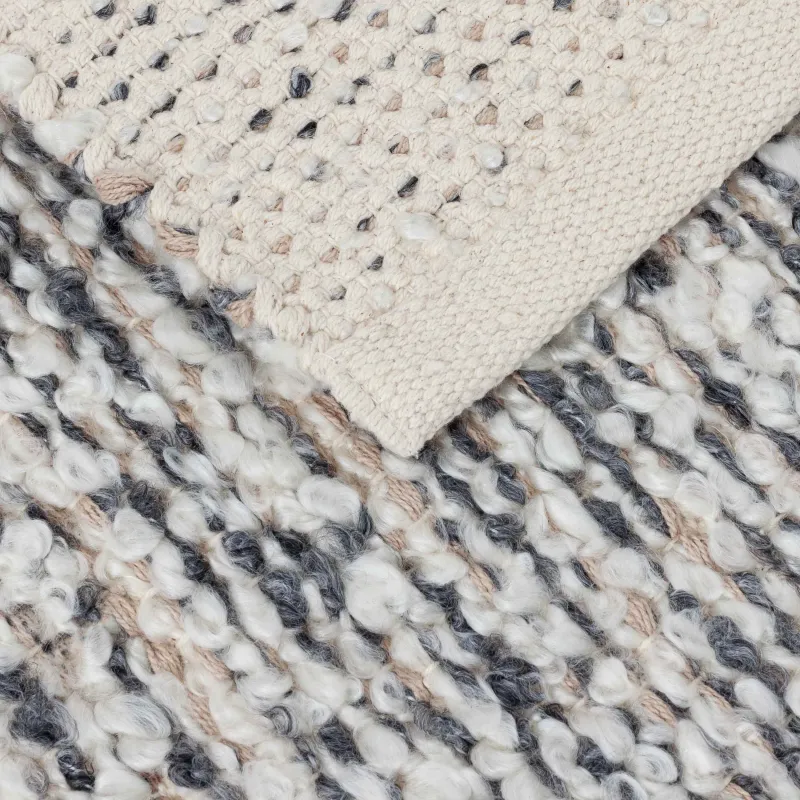 Коврик, 50х80 см, хлопок/полиэстер, молочно-серый, Nordkap, image-2