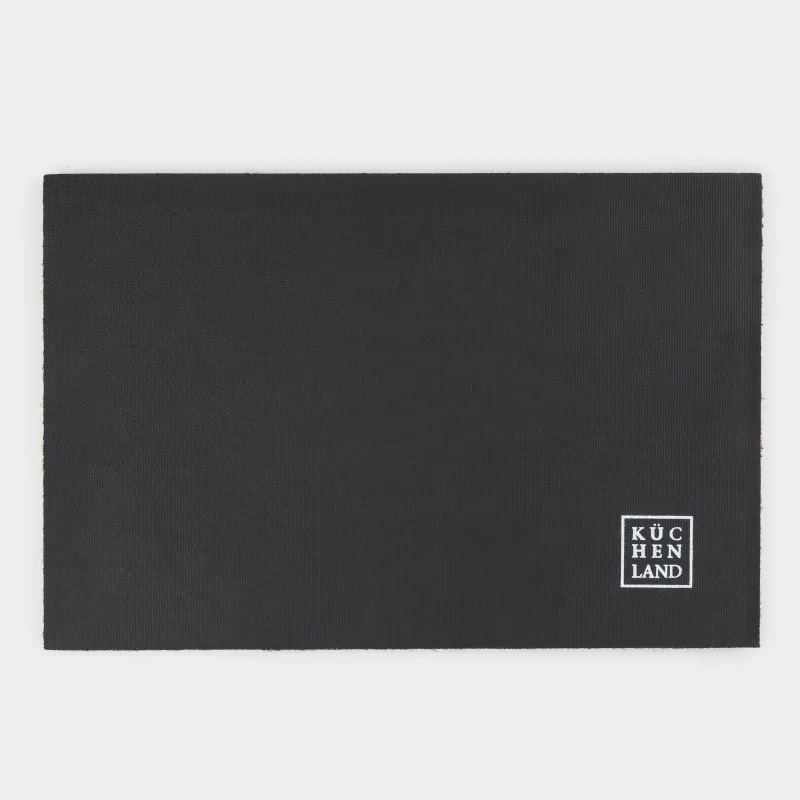 Коврик придверный, 40х60 см, кокос/ПВХ, бежевый, Елки, Door fir, image-3