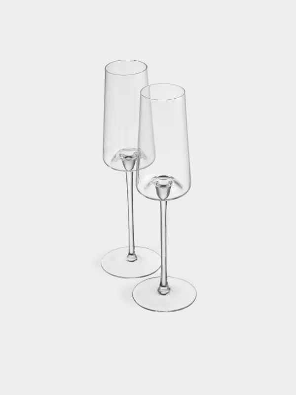 Бокал для шампанского, 260 мл, 2 шт, стекло, Savelli , image-3