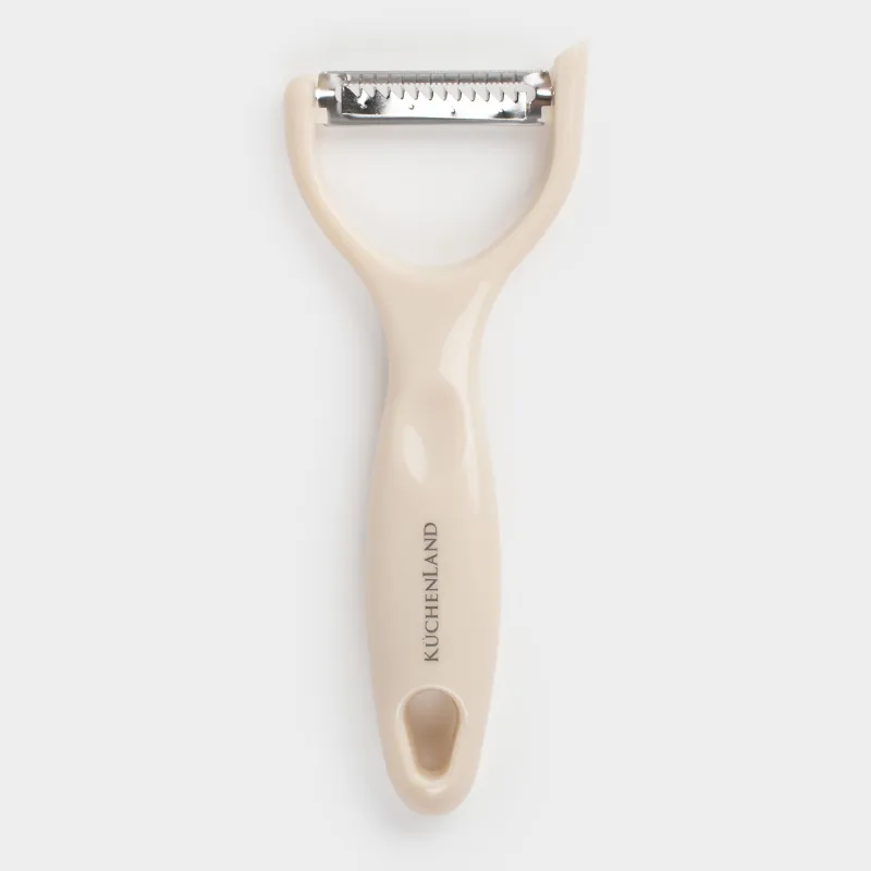 Нож для нарезки соломкой, 17 см, сталь/пластик, молочный, Regular