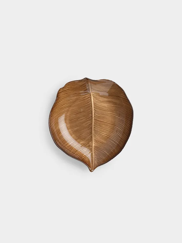 Блюдо, 20х18x3 см, Лист, Hosta, image-4