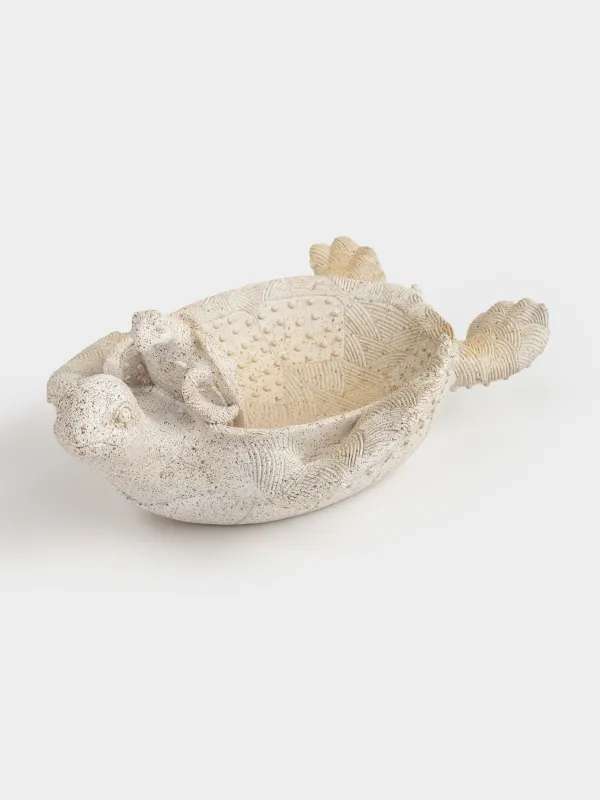 Блюдо декоративное, 31х24х13 см, Черепаха с детенышем, Grand turtle, image-0