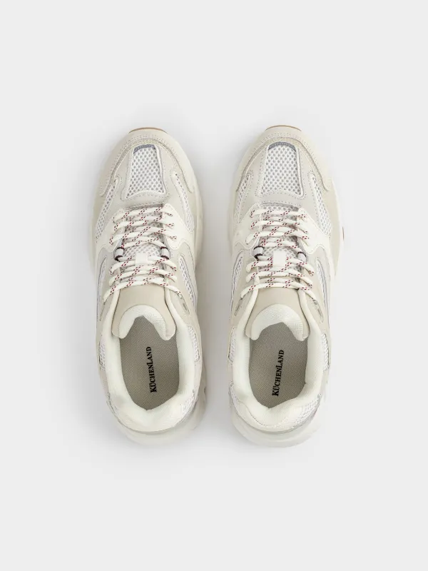 Кроссовки бежево-серые, Renske, image-3