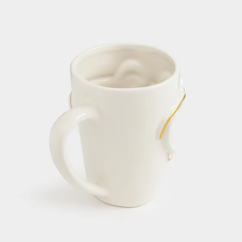 Кружка, 430 мл, керамика D, Женщина в очках, Girls, image-2