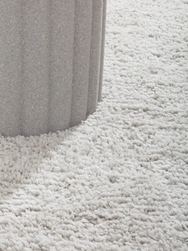 Ковер, 150х210 см, полиэстер/хлопок, серый, Пушистый ворс, Monotone, image-5