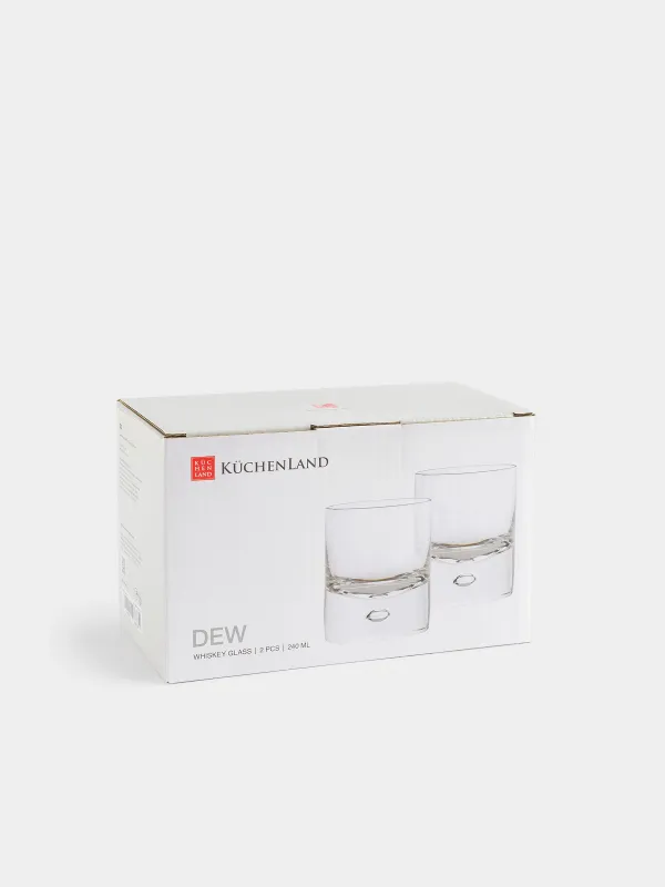 Стакан для виски, 240 мл, 2 шт, Пузырь, Dew, image-5