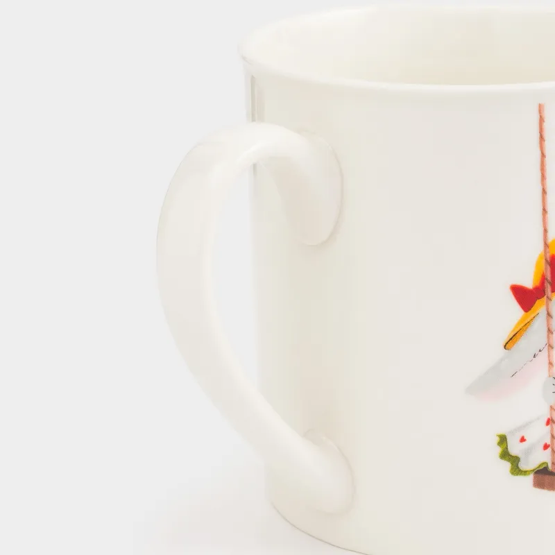 Кружка, 300 мл,Крольчиха на качелях, Ideas life, image-5