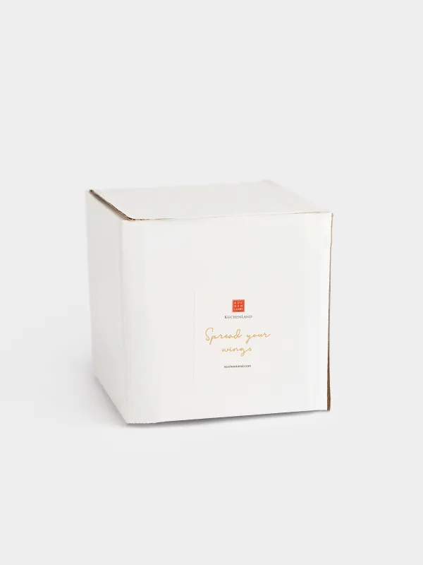 Кружка, 350 мл, керамика, молочно-золотистая, Spread your wings, Angel, image-5