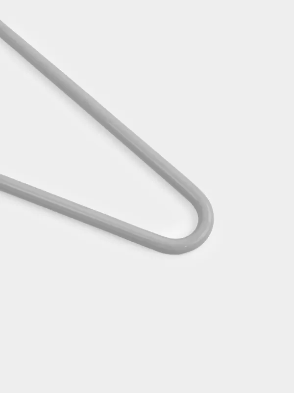 Вешалка-плечики для брюк/юбок, 36 см, 3 шт, металл с покрытием, серая, Colorful house, image-2