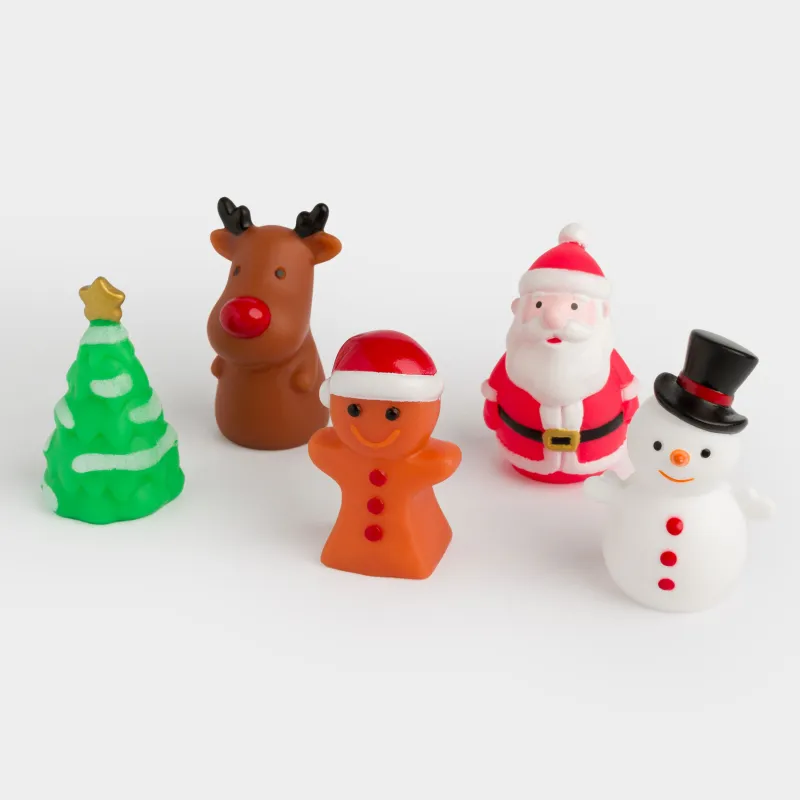 Набор игровой, 5 пр, ПВХ, Пальчиковый театр, Атрибуты праздника, Kiddy, image-1