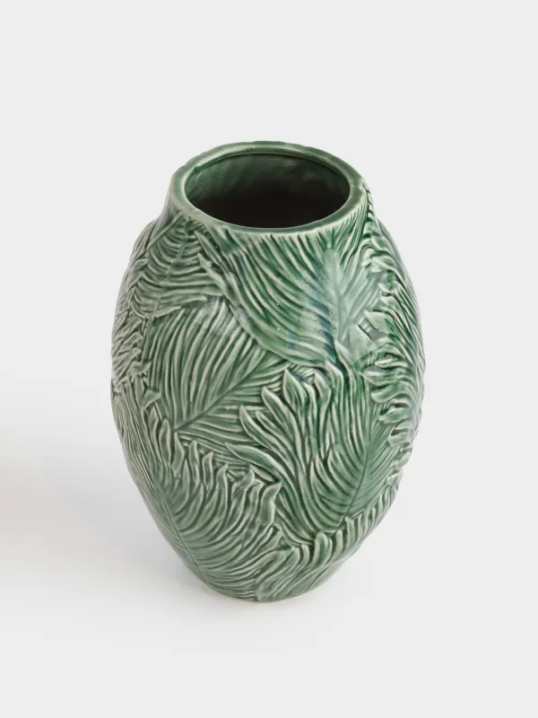 Ваза для цветов, 23 см, керамика, Tropical, image-1