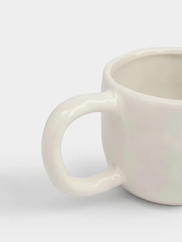 Кружка, 610 мл, керамика D, молочная, Папа, Family support, image-2