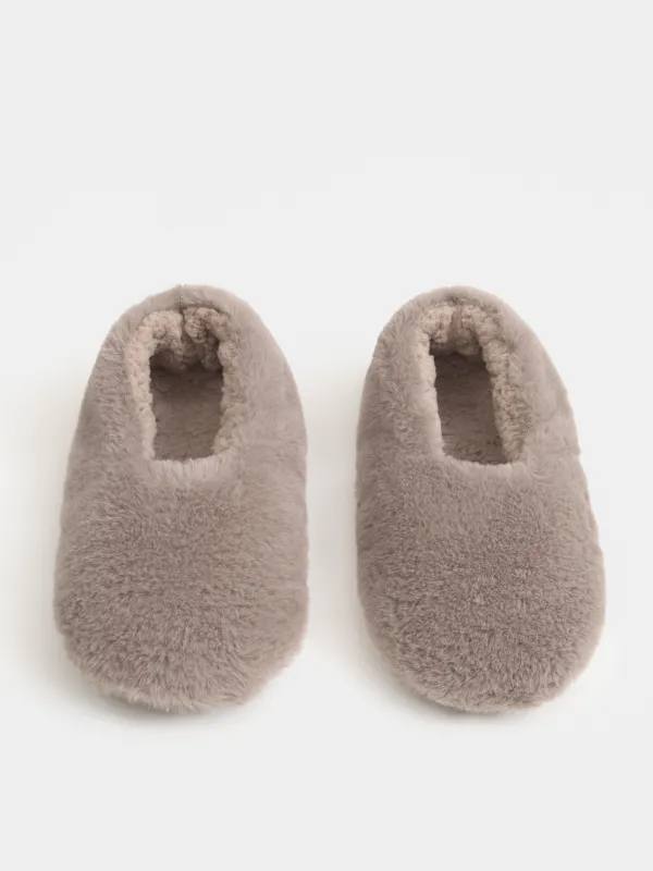 Тапочки-носки женские, домашние,  коричневые, Hotty, image-2