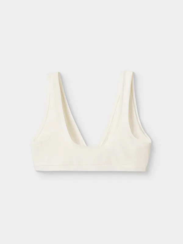 Бюстгальтер-бра, р. L, полиамид/эластан К, молочный, Yufemi, image-1