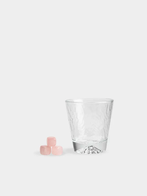 Набор для виски, 1 перс, 4 пр, стакан/кубики, стекло Р/кварц, Bar, image-0