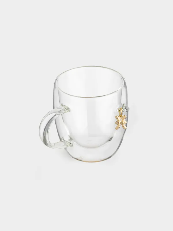 Кружка, 280 мл, с подвеской, Рыбы, Air figure zodiac, image-1