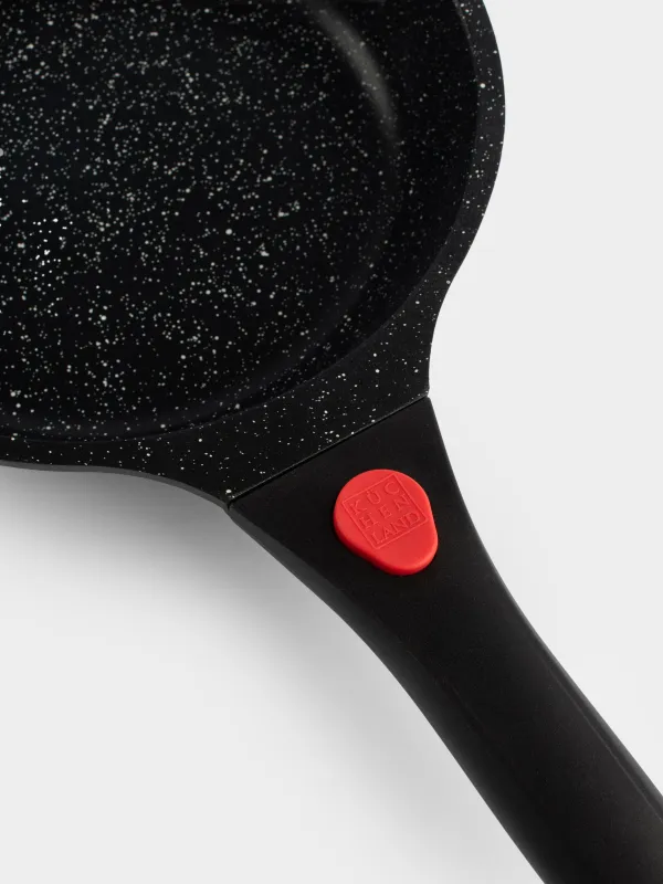 Сковорода, 20 см, съемная ручка, с покрытием, алюминий, Solution Red 2, image-4