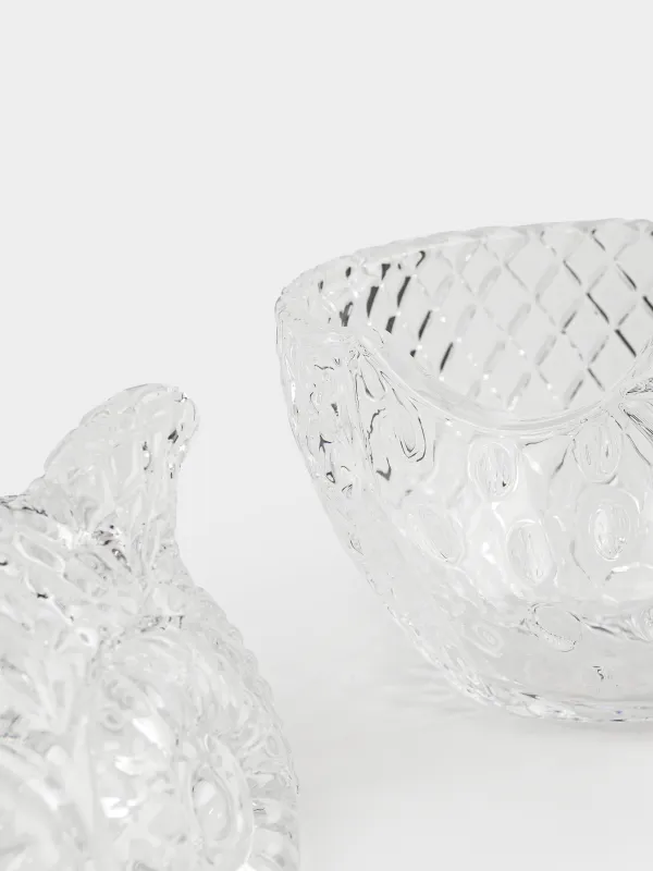 Емкость для хранения, 12х14 см, 250 мл, стекло, Сова, Owl, image-5