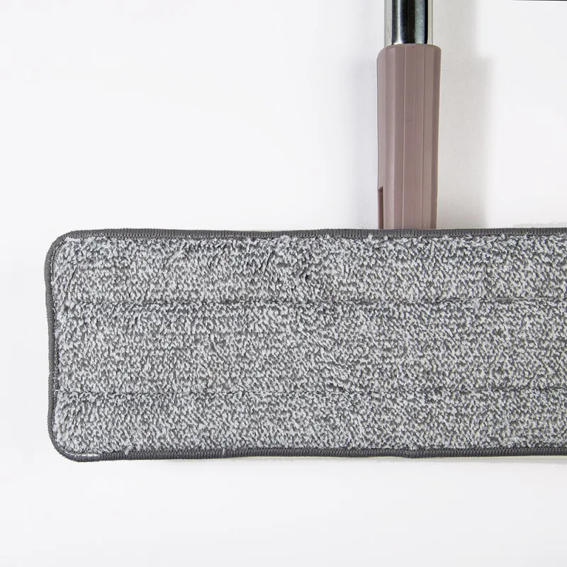 Швабра с ведром, с отжимом и очисткой, прямоугольная, бело-лиловая, Mop, image-6