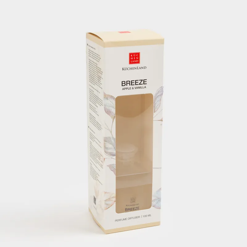 Ароматический диффузор, 100 мл, Apple & Vanilla, Breeze, image-5