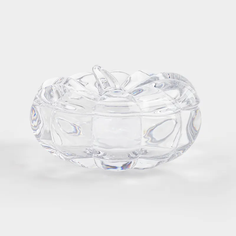 Емкость для хранения, 13х8 см, 200 мл, стекло Р, Тыква, Pumpkin