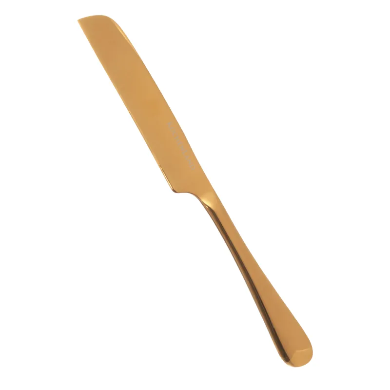 Приборы для сервировки торта, 22 и 24 см, 2 пр, лопатка/нож, сталь, золотистые, Classic gold, image-2