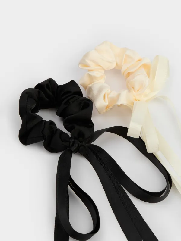 Набор резинок для волос, 2 шт, Silk, image-1