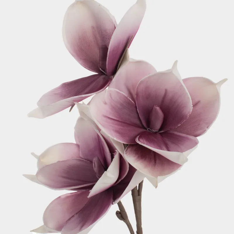 Ветка декоративная, 91 см, Белая магнолия, Magnolia, image-3