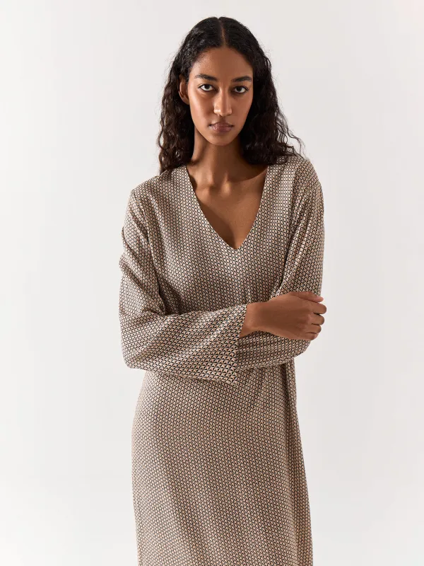 Платье женское, с длинным рукавом, Emri, image-7