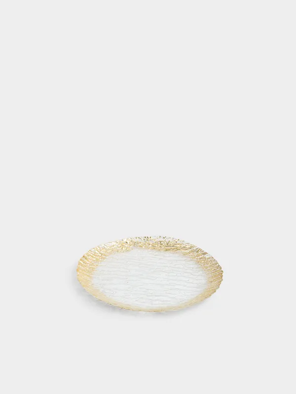 Тарелка обеденная, 28 см, Paradise gold, image-2