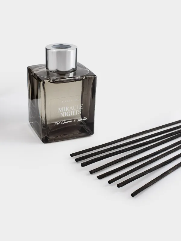 Ароматический диффузор, 90 мл, серый, Red Cherries & Vanilla, Miracle nights, image-2
