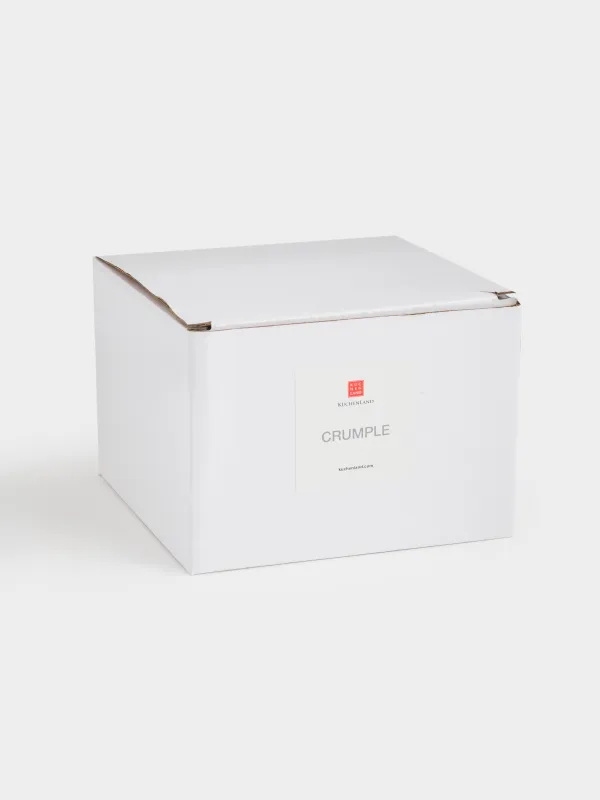 Пара чайная, 1 перс, 2 пр, 310 мл, фарфор P, белая, Мятый эффект, Crumple, image-4