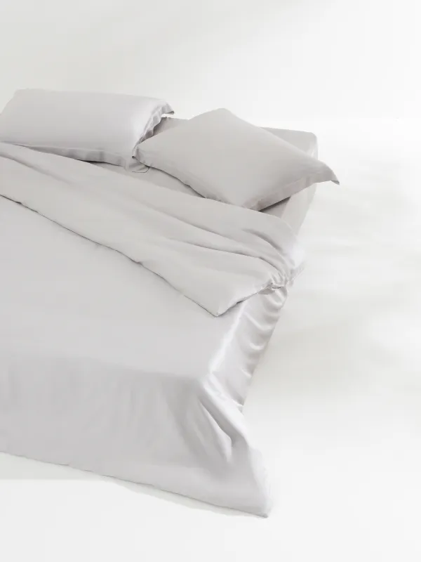 КПБ евро, бамбук, светло-серый, Pure bamboo, image-3