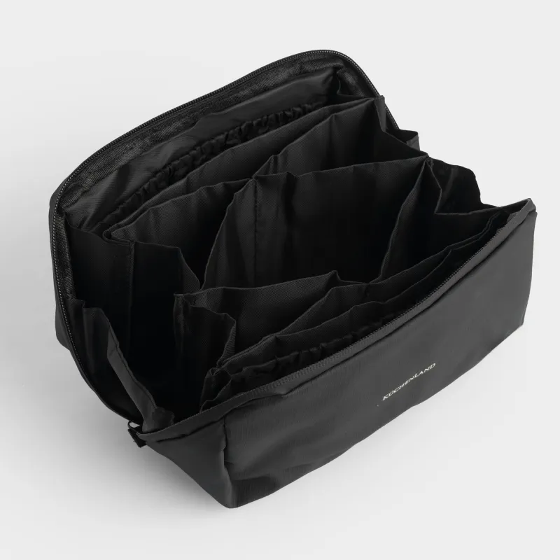 Косметичка, 25х13 см, нейлон, черная, Force, image-5