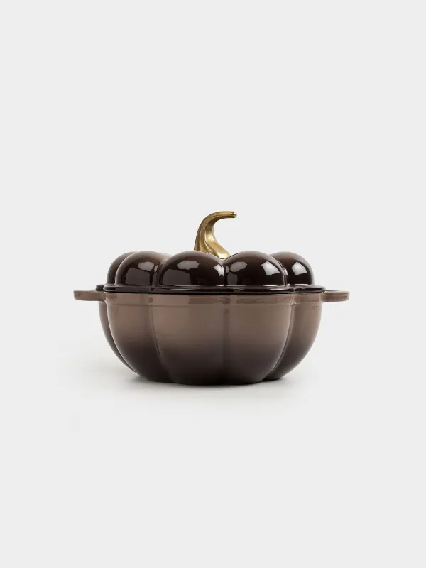 Кастрюля, 20 см, 1,7 л, с крышкой, Тыква, Gourd, image-1