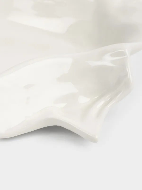 Блюдо декоративное, 19х15х4 см, Мятый эффект, Crumple, image-3