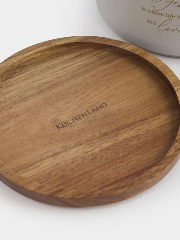 Банка для сыпучих продуктов, 850 мл, Ritlen, image-2