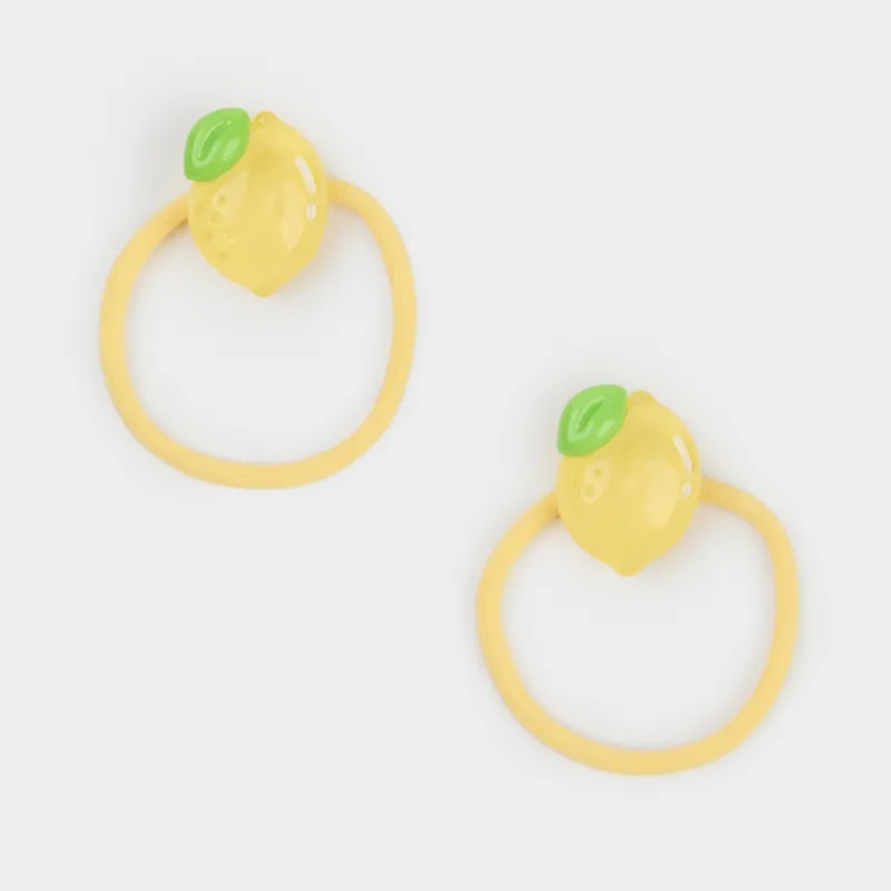 Резинка для волос, детская, желтая, Gracile