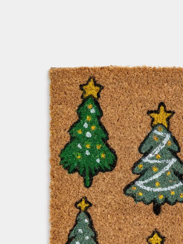 Коврик придверный, 40х60 см, Елки, Door fir, image-3