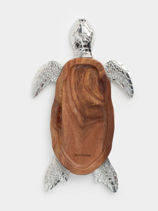 Блюдо декоративное, 13х22 см, Черепаха, Noble tree, image-0