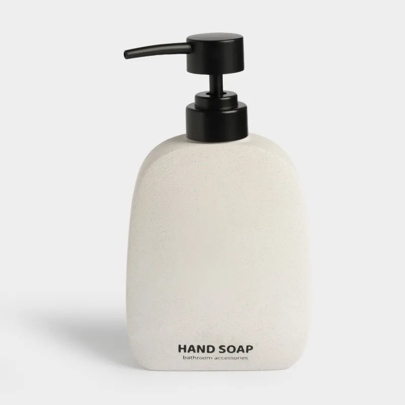 Диспенсер для жидкого мыла, 160 мл, цемент/пластик, песочный, Severe