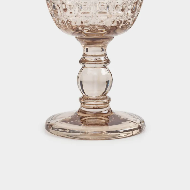 Бокал-кубок для вина, 290 мл, стекло Р, коричневый, Mosaic color, image-3