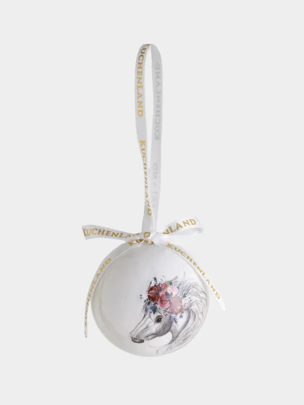 Набор елочных игрушек, 5 см, пенопласт, Ball print, image-3