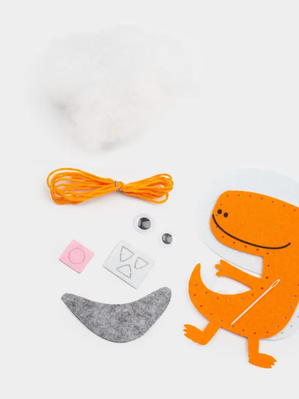 Набор для творчества, фетр/хлопок, Creativity, image-3