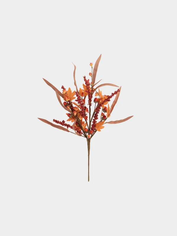 Ветка декоративная, 55 см, Желуди и ягоды, Forest symphony decor, image-0
